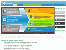 Tablet Screenshot of macrobject.com